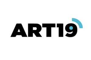 Logo of podcast hosting service platform ART19