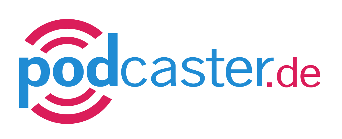 Logo of podcast hosting service platform podcaster.de