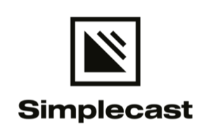 Logo of podcast hosting service platform Simplecast